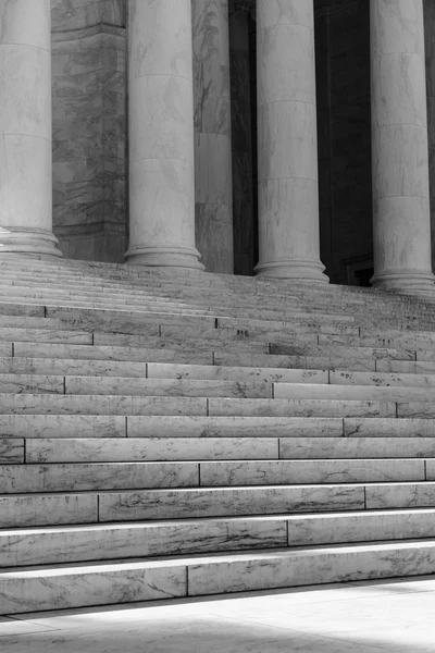 Colonne di pietra al Jefferson Memorial — Foto Stock