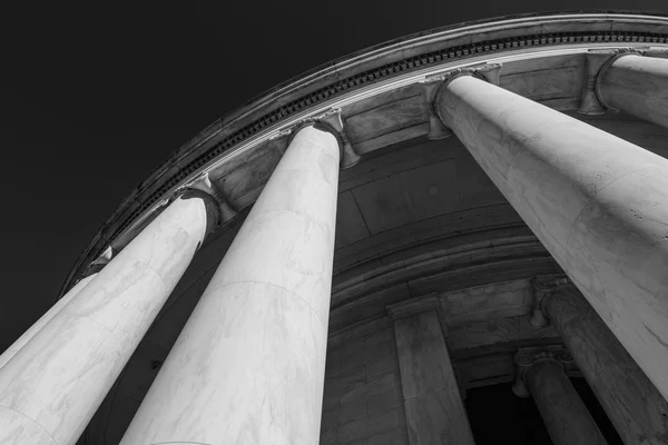 Stone pillars at the Jefferson Memorial — Stock Photo, Image