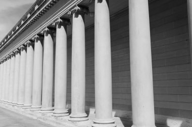 Jefferson Memorial taş sütunlar