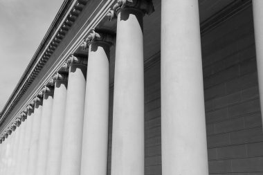 Jefferson Memorial taş sütunlar