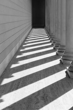 Jefferson Memorial taş sütunlar