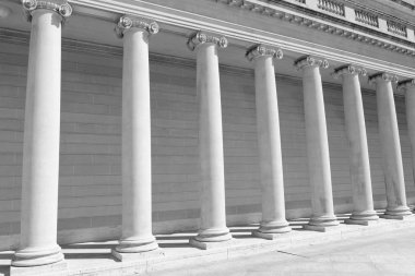 Jefferson Memorial taş sütunlar