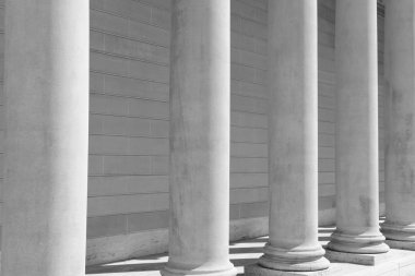 Jefferson Memorial taş sütunlar