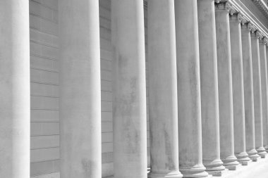 Jefferson Memorial taş sütunlar