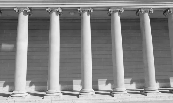 Jefferson Memorial taş sütunlar — Stok fotoğraf