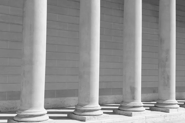 Pilares de piedra en el Jefferson Memorial — Foto de Stock