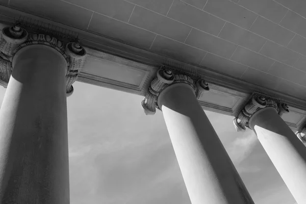 Kamienne filary w Jefferson Memorial — Zdjęcie stockowe