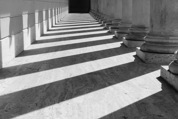 Pilares de pedra no Jefferson Memorial — Fotografia de Stock