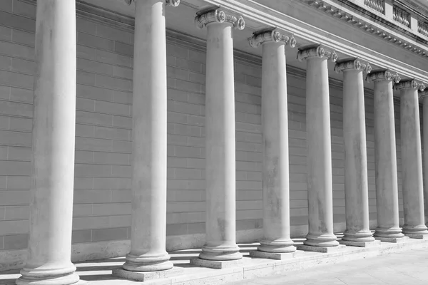 Steinstøtter ved Jefferson Memorial – stockfoto