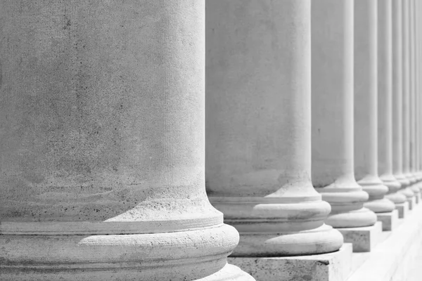 Stenen pilaren bij het Jefferson Memorial — Stockfoto