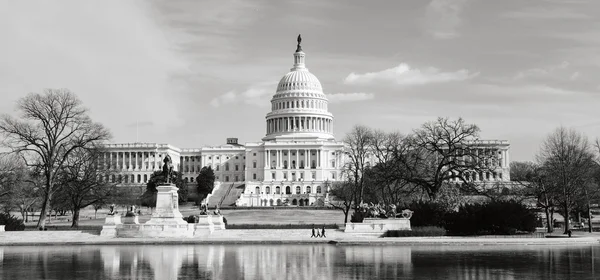 Télen a Capitol hill — Stock Fotó