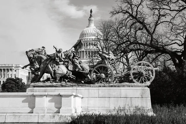 Pomnik Wojny Secesyjnej Washington DC — Zdjęcie stockowe