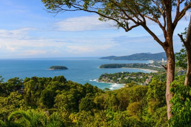 kata, karon, patong view point, Güney Tayland phuket