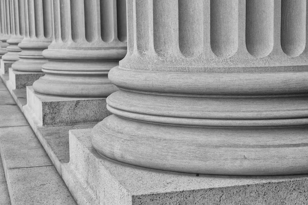 Pillars in Black and White — Stock Photo, Image