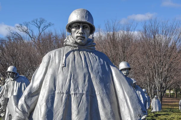 Pomnik wojny w Korei — Zdjęcie stockowe