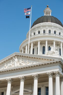 California State Capitol in Sacramento clipart