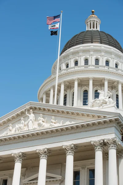 Capitólio do Estado da Califórnia em Sacramento — Fotografia de Stock