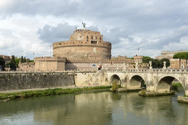 Castelo de Santo Ângelo em Roma Itália — Fotografia de Stock