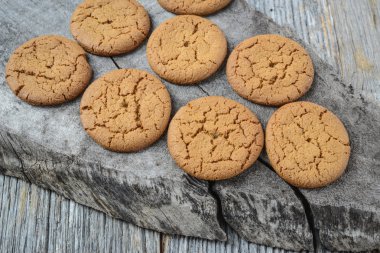 Gingersnap cookies for Christmas clipart