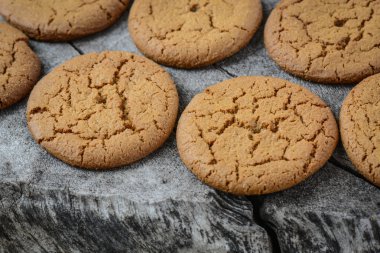 Gingersnap çerezleri Noel için