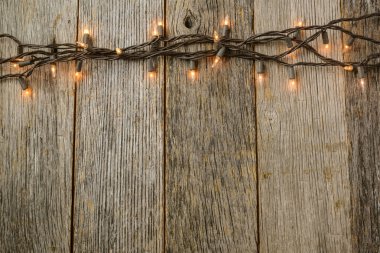 Whiite Noel ağacı ışıkları