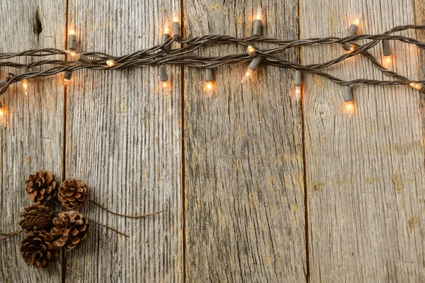 Árbol de Navidad Luces — Foto de Stock