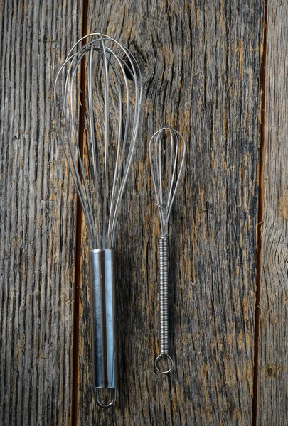 Large and Small Whisks — Stock Photo, Image