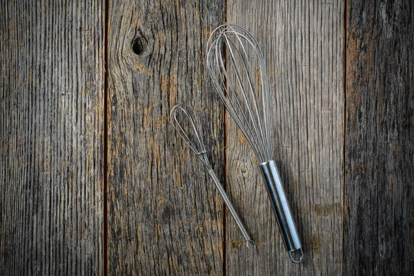 Metal Whisks — Stock Photo, Image