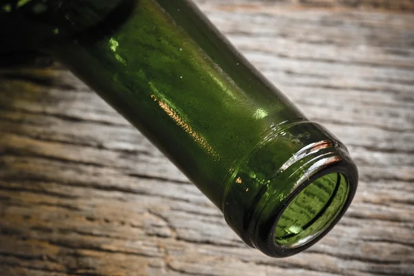 Primer plano de la botella de vino — Foto de Stock