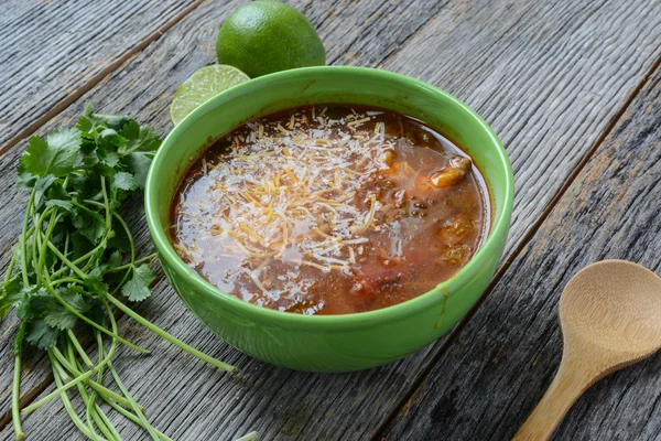 Sopa de tortilla — Foto de Stock