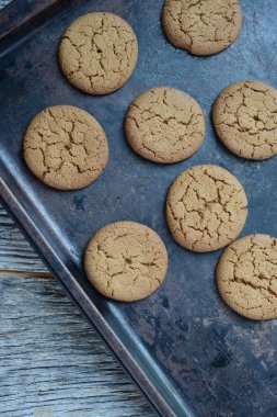 Gingersnap çerezleri Noel için