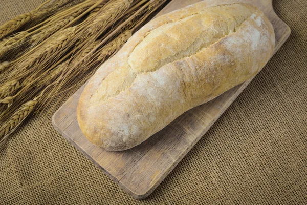 Chleb i pszenica — Zdjęcie stockowe