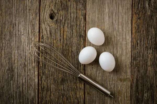 Tre uova e frullato — Foto Stock