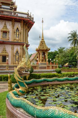 Dragon at Wat Chalong, Phuket 'te.