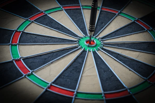 Dartboard Closing Up — стоковое фото