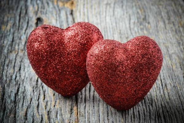 Valentinstag-Herzen — Stockfoto