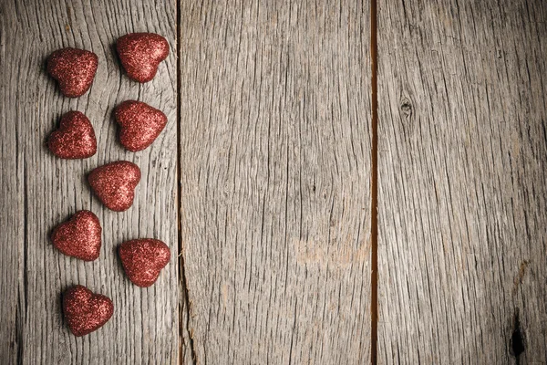 Valentinstag-Herzen — Stockfoto