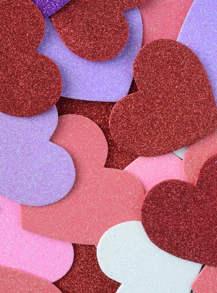 Hearts Background for Valentine's Day — Stock Photo, Image