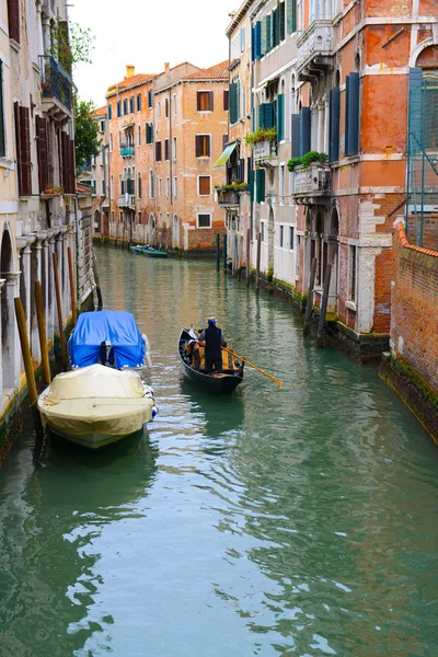 Colorful canal Venice, Italy — Stock Photo, Image