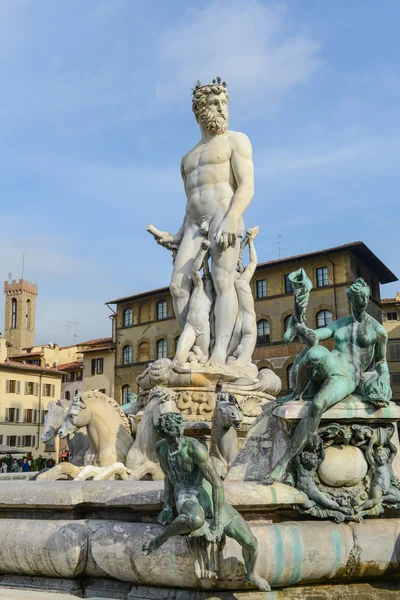 Der Neptunbrunnen — Stockfoto