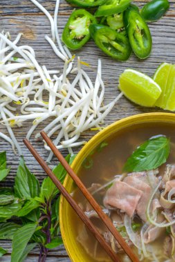 Pho Vietnamca çorba sığır eti