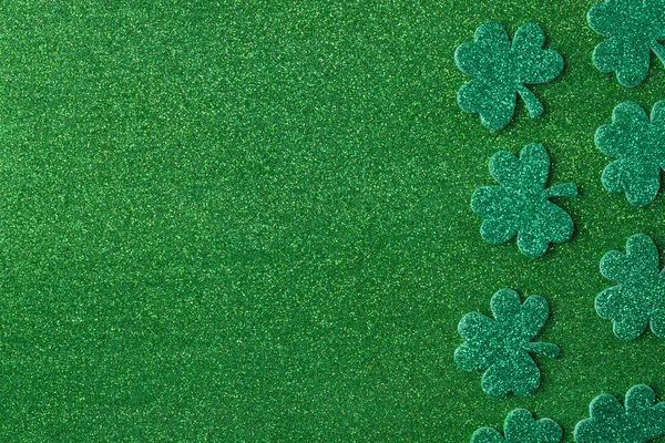 Green Clovers or Shamrocks — Stock Photo, Image