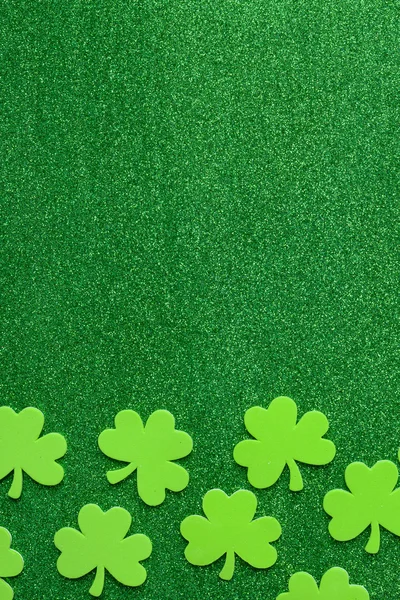 Groene klaverblaadjes of Shamrocks — Stockfoto