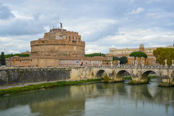 Hrad st. angelo v Říměローマの聖アンジェロ城します。 — Stock fotografie