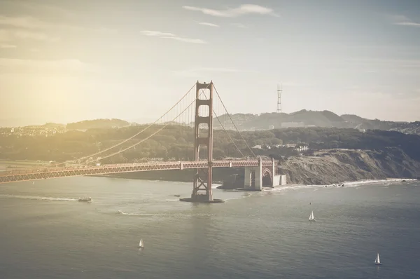Γέφυρα Γκόλντεν Γκέιτ του Σαν Φρανσίσκο — Φωτογραφία Αρχείου