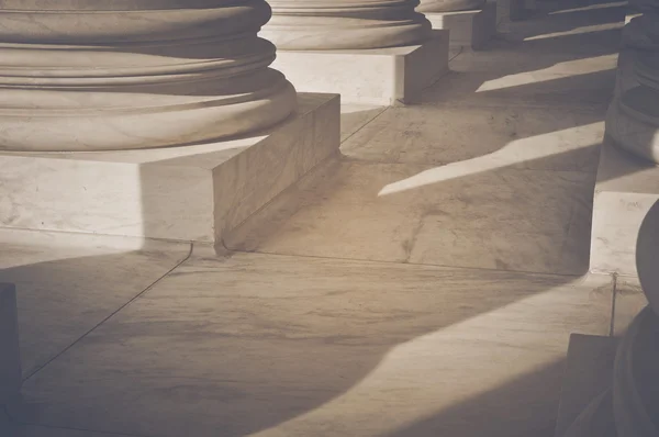 Pillars with Retro Filter — Stock Image Pillars with Retro Filter Stock Picture