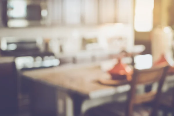 Blurred Modern Kitchen — Stock Photo, Image