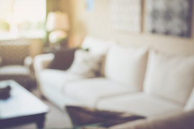 Bulanık oturma odası