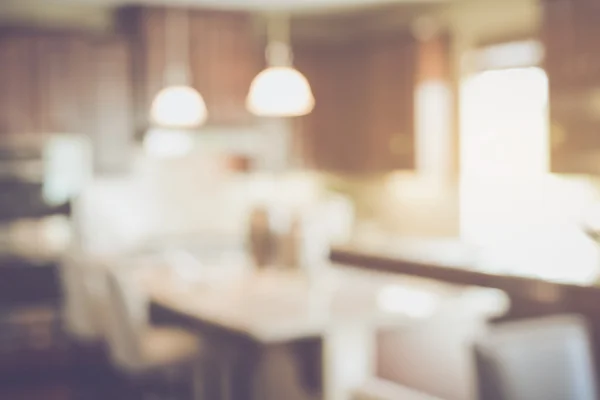 Blurred Modern Kitchen — Stock Photo, Image