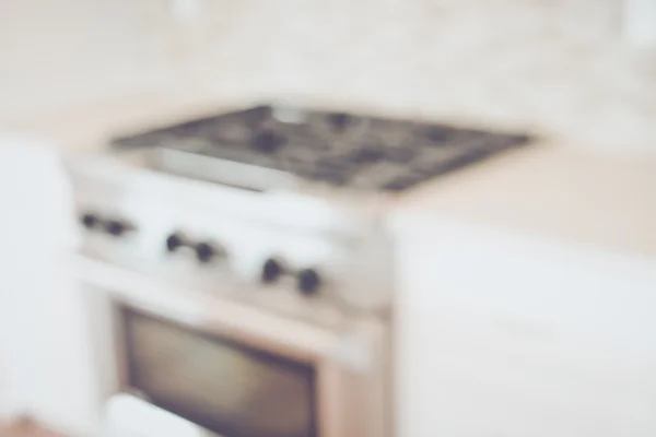 Bulanık modern mutfak — Stok fotoğraf